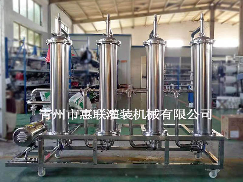 四合一白酒過濾機(jī)（催陳、除濁、抗冷、除味）