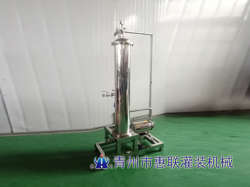 單燭式高分子催陳過濾機(jī)